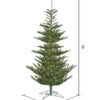 6′ Alberta Spruce Christmas Tree w/300 Warm White Dura-lit LED